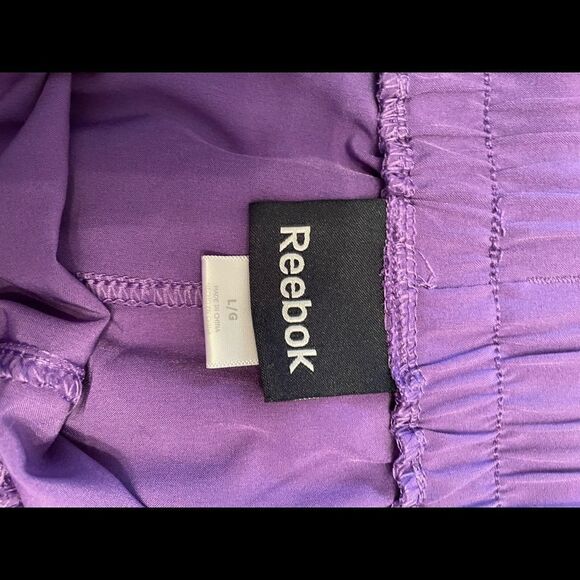 Reebok purple athletic shorts size L - Picture 4 of 5